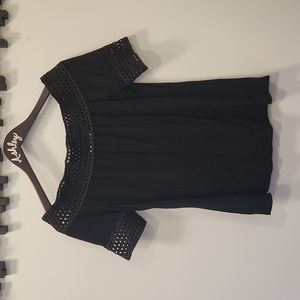 Stitch Fix Lattice Off the Shoulder Blouse